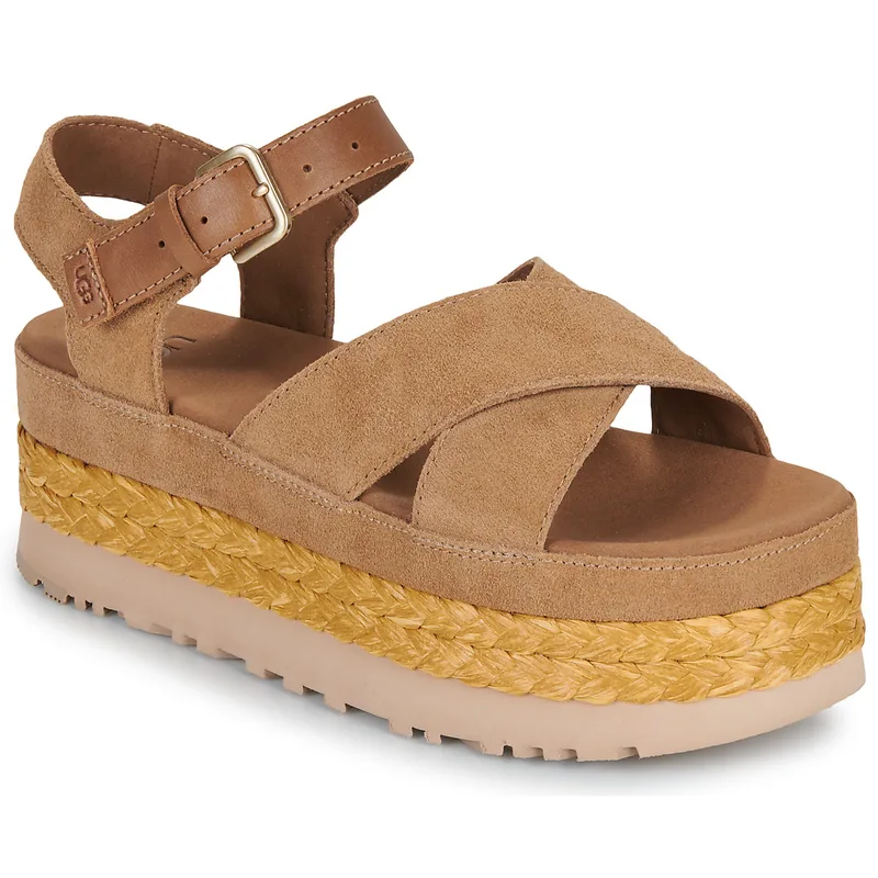 Σανδάλια με πλατφόρμα UGG W AUBREY ANKLE STRAP