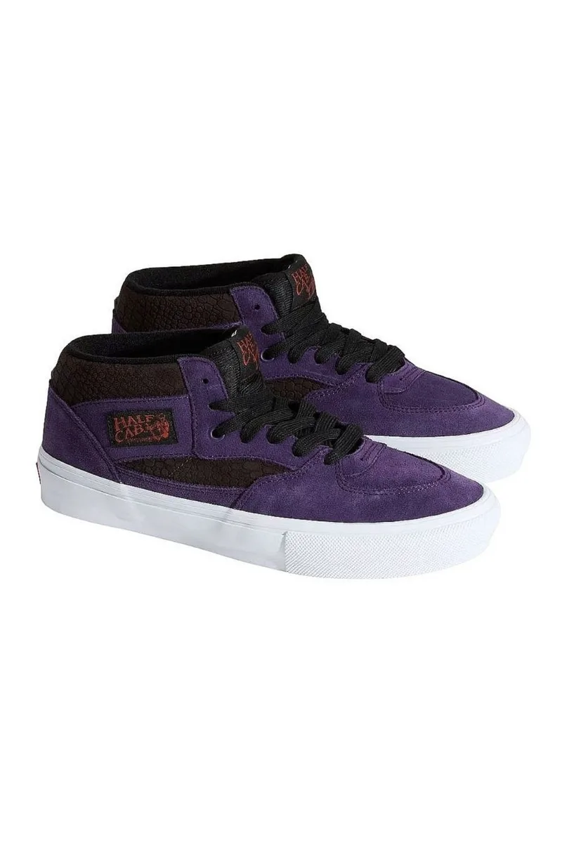 VANS Ανδρικά Sneakers SKATE HALF CAB - Μωβ-VN0A5FCDGPE1-YELLOW
