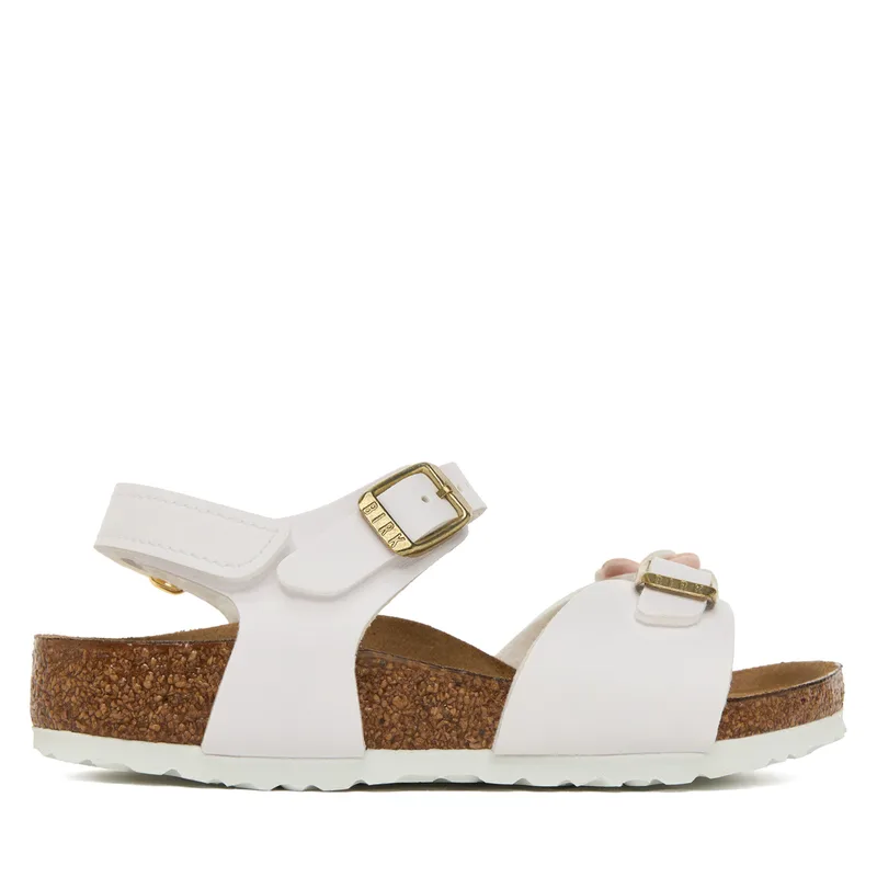 Σανδάλια Birkenstock Rio Flowers As Kids 1029561 S Λευκό