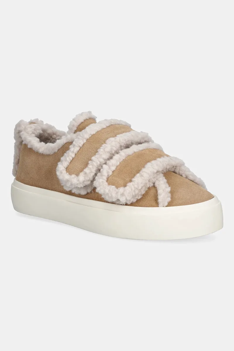 Σουέτ sneakers Inuikii Shearling Low Velcro