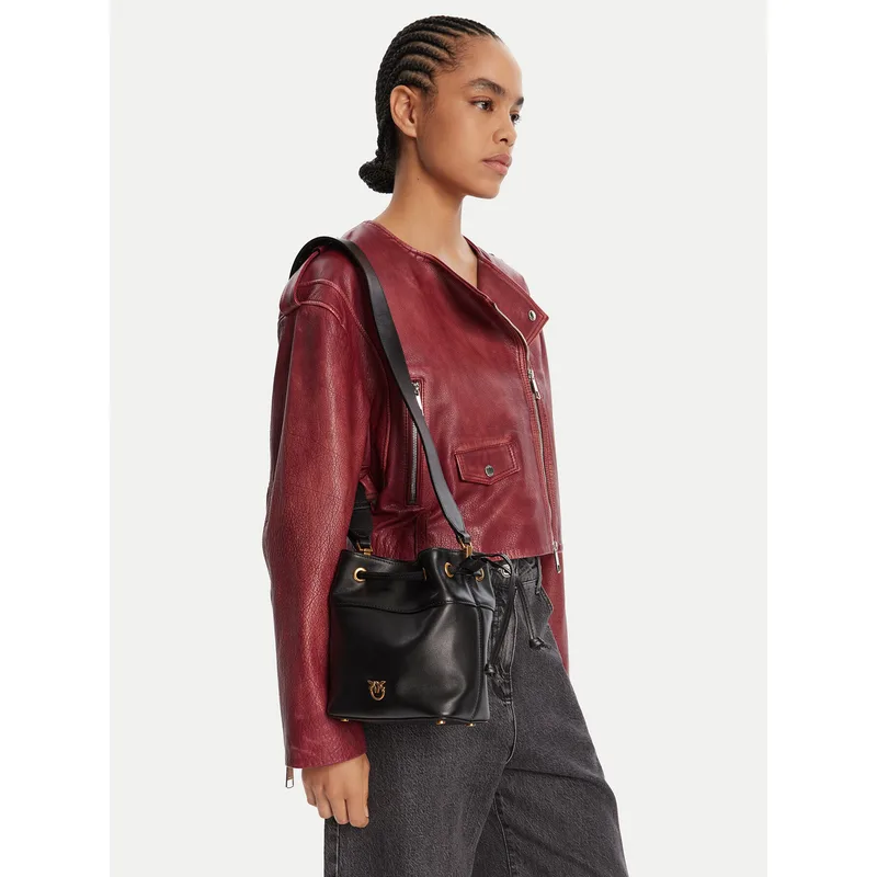 Τσάντα PINKO Secchiello Mini Al 25-26 104303 A0QO Μαύρο