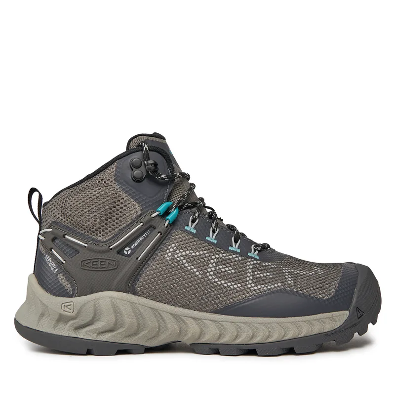 Παπούτσια πεζοπορίας Keen Nxis Evo Mid Wp 1027197 Γκρι