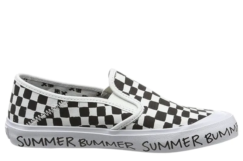 Slip On Vans Low Sf Summer Bummer VN00019SIK01-Checkerboard Γυναικείο