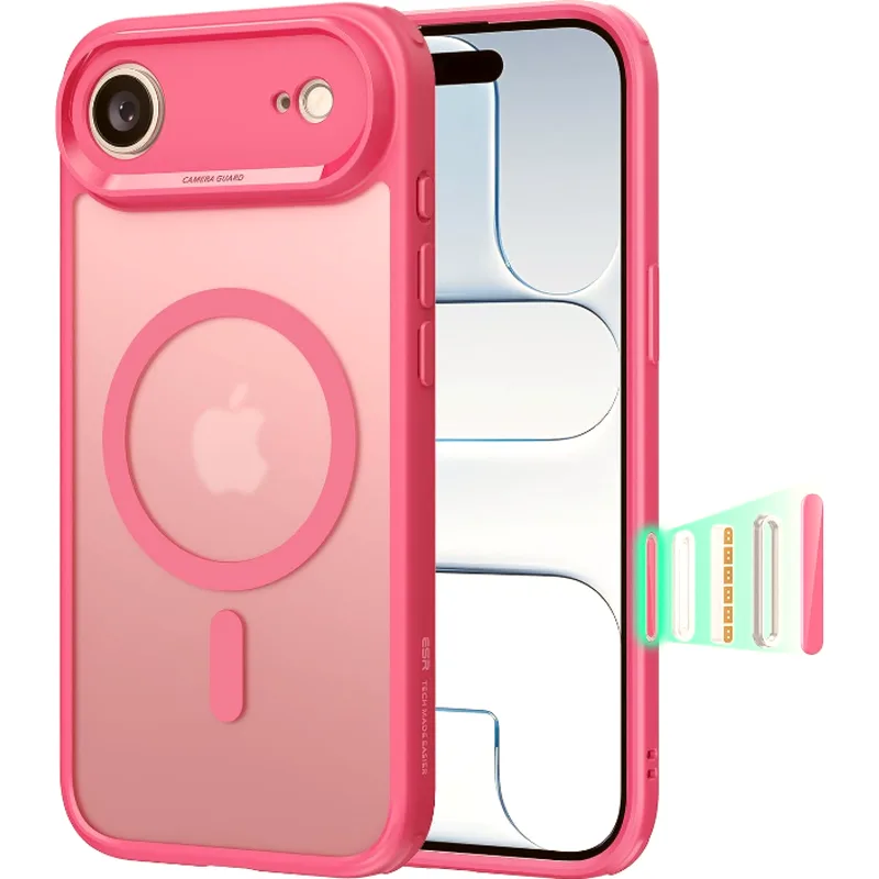 Θήκη iPhone Air ESR Classic Hybrid Magnetic Ανθεκτική με MagSafe & Κάλυμμα για Camera Control - Frosted Ροζ (4894240288139)