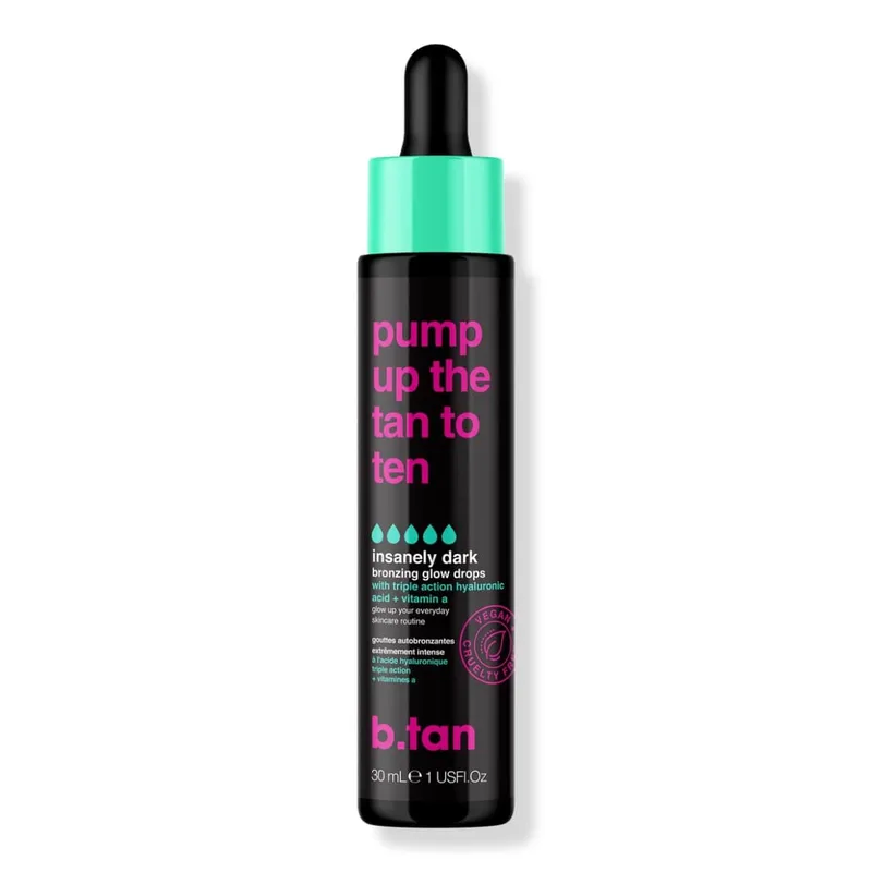 Pump up the Tan to Ten Tanning Glow Drops 30ml