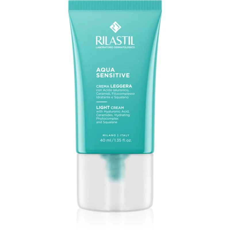 Rilastil Aqua Sensitive ελαφριά ενυδατική κρέμα 40 ml