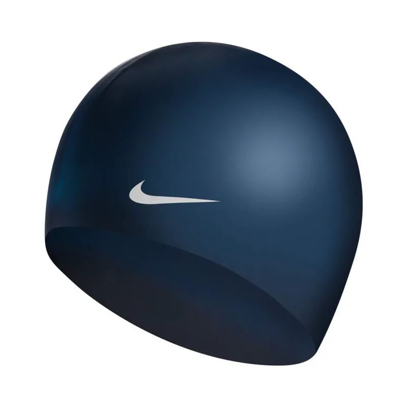 Nike Solid 93060-440 Σκουφάκι Κολύμβησης Ενηλίκων από Σιλικόνη Μπλε