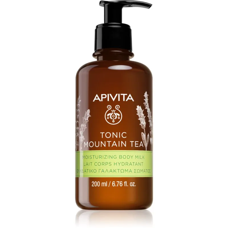 Apivita Tonic Mountain Tea Moisturizing Body Milk ενυδατικό γαλάκτωμα σώματος 200 ml