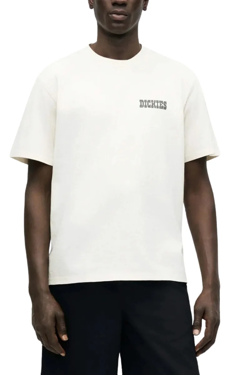 DICKIES Ανδρικό T-Shirt Buchtell - Λευκό-DK0A883BC481