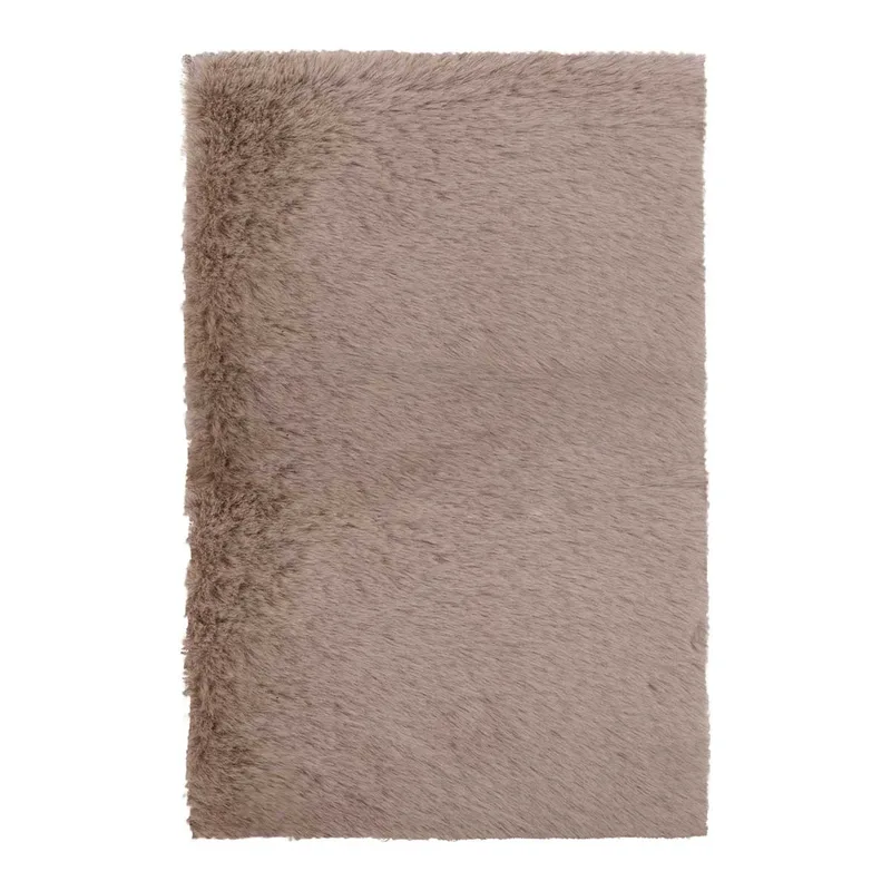 Χαλί Διαδρόμου Γούνινο (67x190) Βιοκαρπέτ Krolik R11 D.Beige