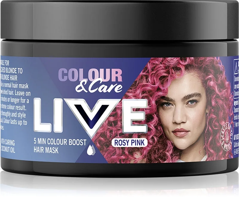 Schwarzkopf LIVE Colour & Care Bonding Color Hair Mask Rosy pink 150 ml