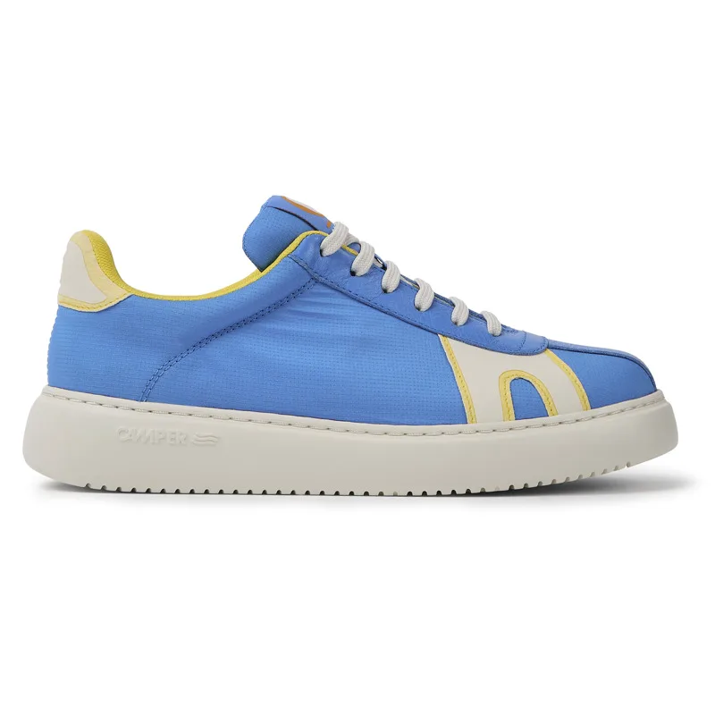 CAMPER Runner K21 - Sneakers Για Γυναικεία - Μπλε, Μέγεθος 41, Cotton fabric/Smooth leather