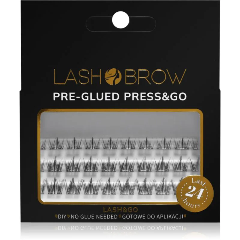 Lash Brow Press&Go Self-Adhesive Eyelashes αυτοκόλλητες βλεφαρίδες τουφάκια Classy Night 1 τμχ