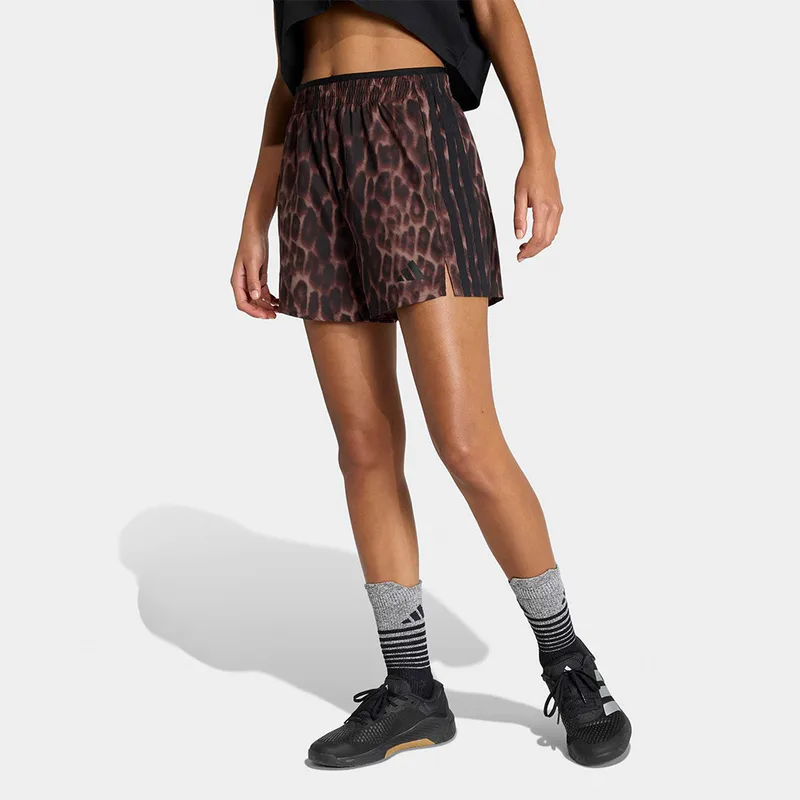 adidas Workout Essentials Leopard Woven Γυναικείο Σορτς (9000261111_92120)