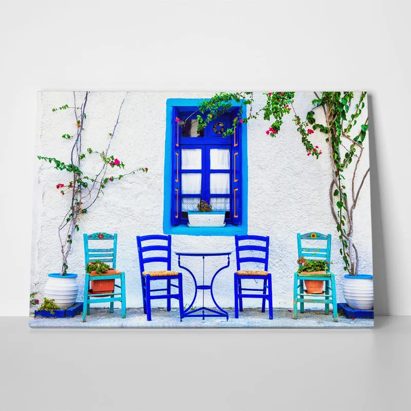 Πινακας σε καμβά TAVERN IN KOS 4