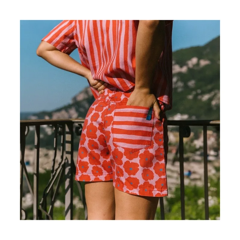 Shorts & Βερμούδες Favorite People Napoli Shorts - Flowers