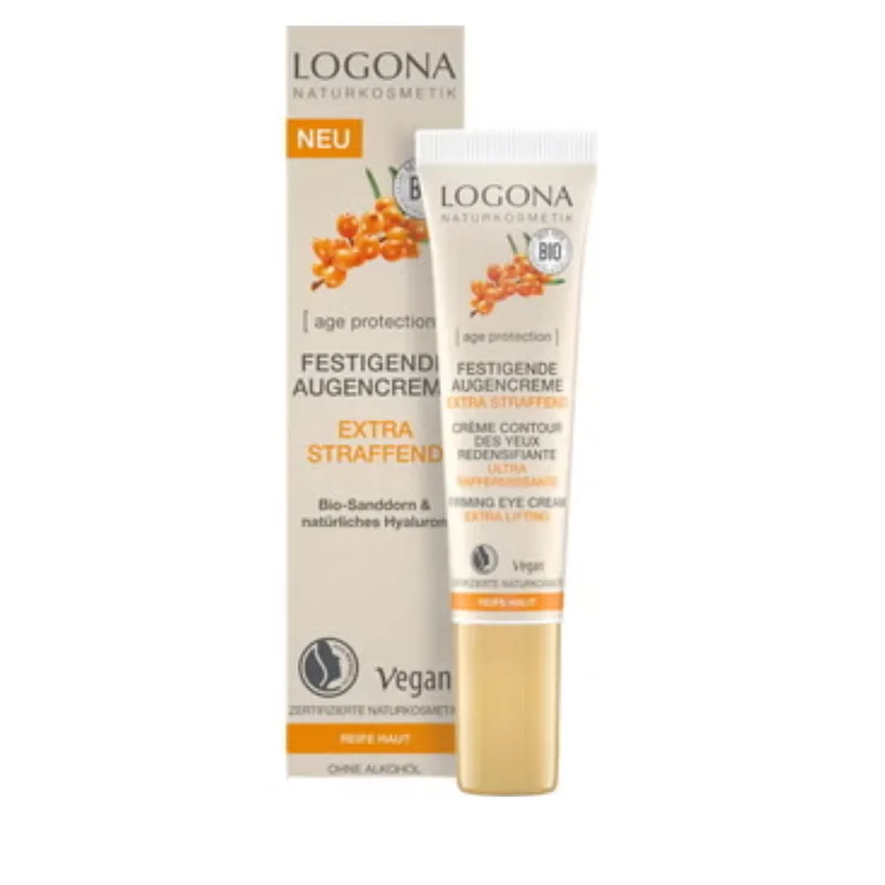 Logona Age Protection Extra Strengthening Eye Contour Cream, 15 ml