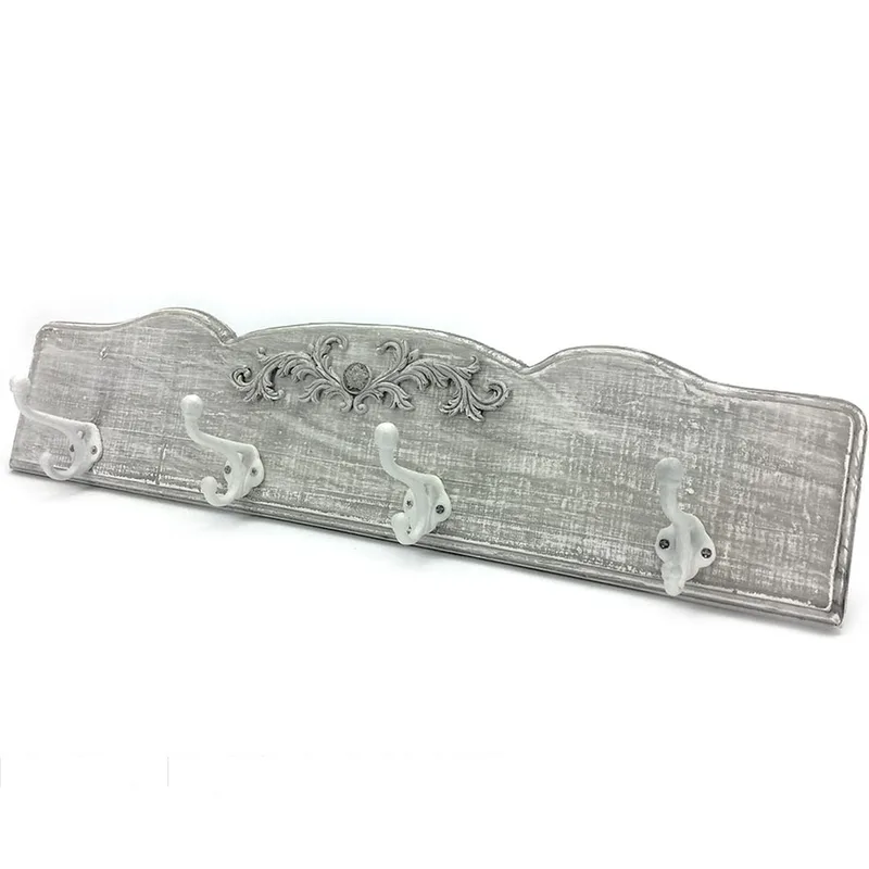 Κρεμάστρα Γκρί Ξύλο 65x1.3x15.5cm
