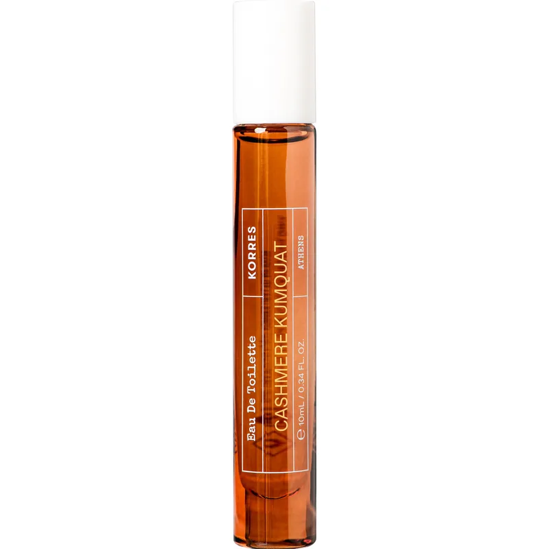 Korres Cashmere Kumquat Eau de Toilette Travel Size Γυναικείο Άρωμα με Νότες από Κουμκουάτ, Μανταρίνι & Πορτοκάλι 10ml