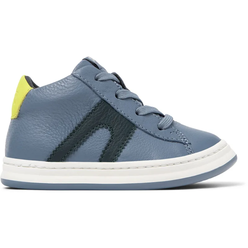 CAMPER Twins - Μπότες Για Firstwalkers - Γκρι, Μέγεθος 21, Smooth leather