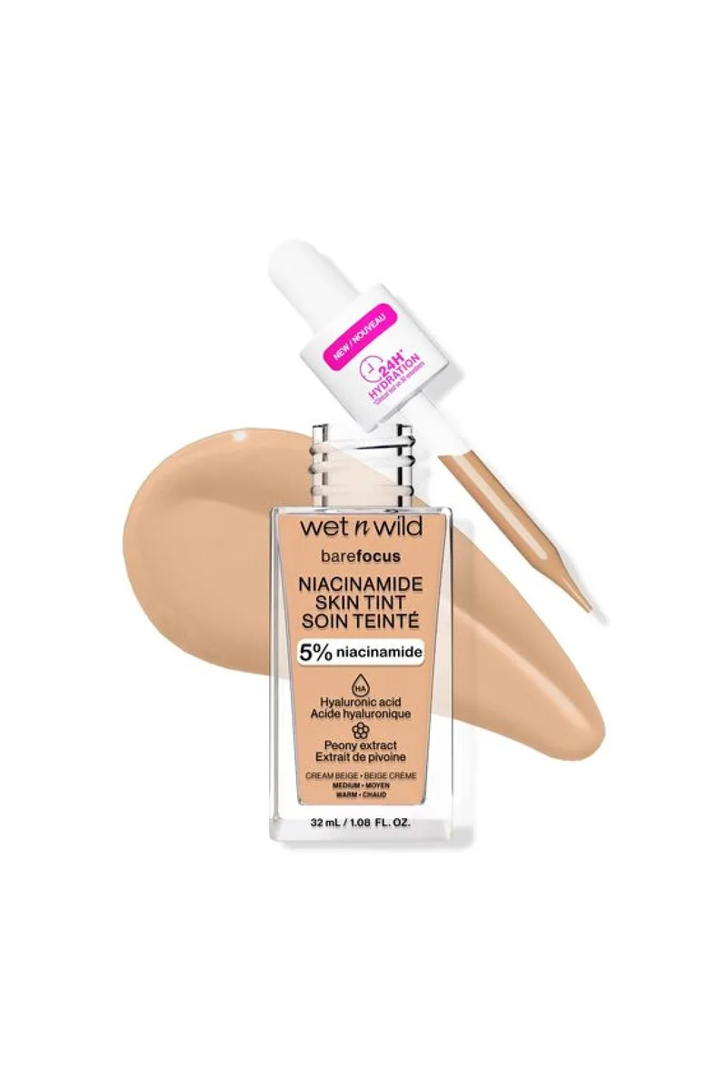 Make Up Serum Bare Focus Niacinamide Skin Tint Cream Μπεζ Wet n Wild Μονόχρωμο WET n WILD