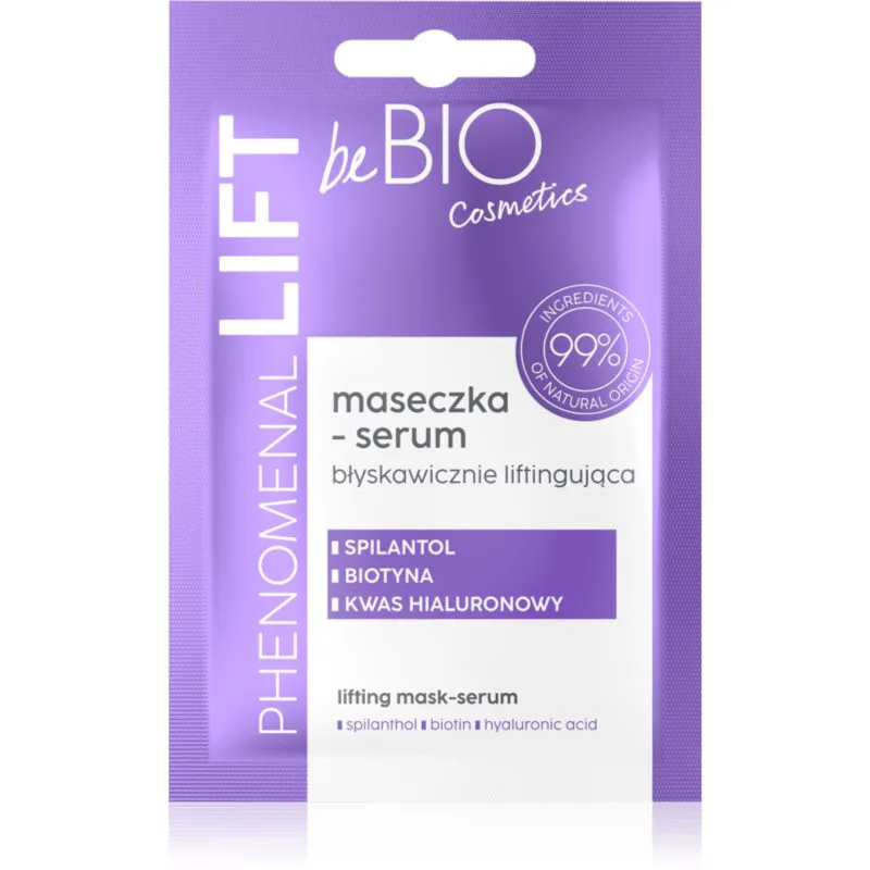 beBIO Phenomenal Lift Λειαντικοί και ανορθωτικοί οροί και μάσκες σε ενα 10 ml