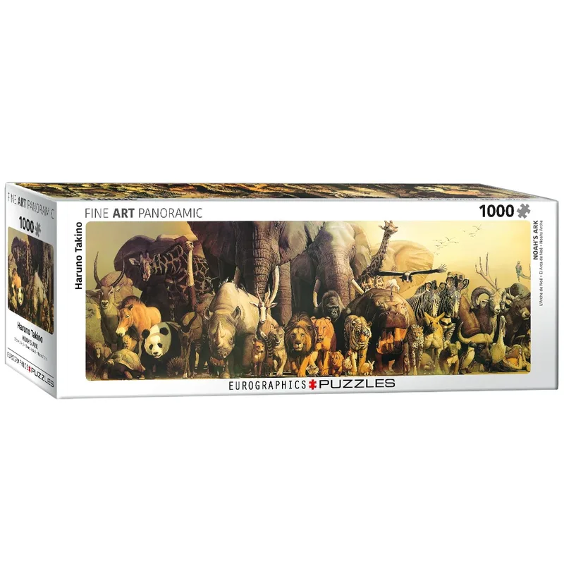 Puzzle 1000τμχ Noah's Ark - Panoramic Puzzles