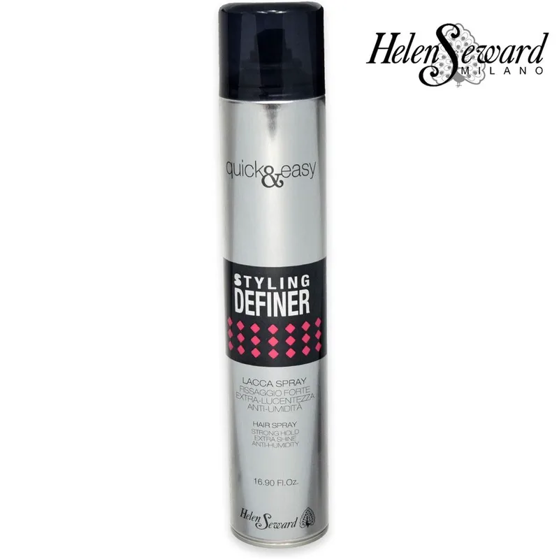 Helen seward Quick and easy styling definer strong hold spray hairspray 500ml