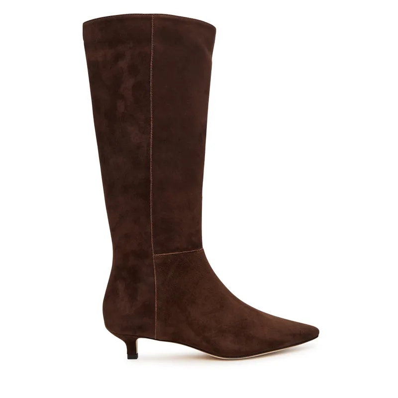 Μπότες LAUREN RALPH LAUREN Frncsa Tl Hl Bo Tal 802P15726002 Καφέ