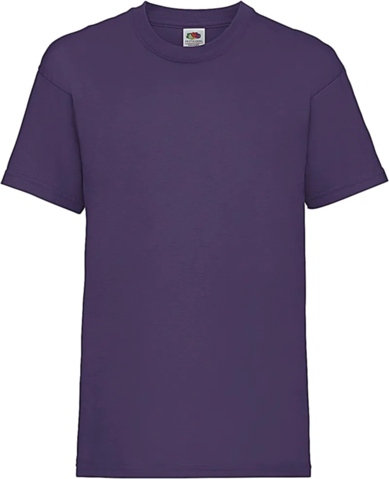 Παιδικό T-Shirt 61-033-0 Fruit of the Loom Value Weight Purple