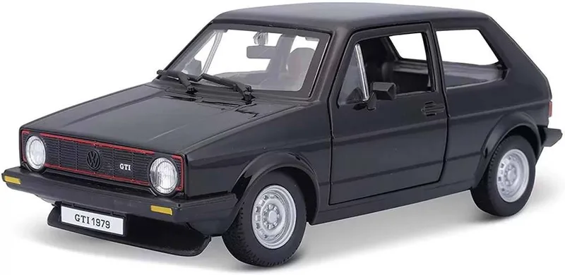 ΟΧΗΜΑ VOLKSWAGEN GOLF MK1 GTI BLACK BBURAGO ΜΕΤΑΛΛΙΚΟ ΑΝΤΙΓΡΑΦΟ 1:24 (18/21089)