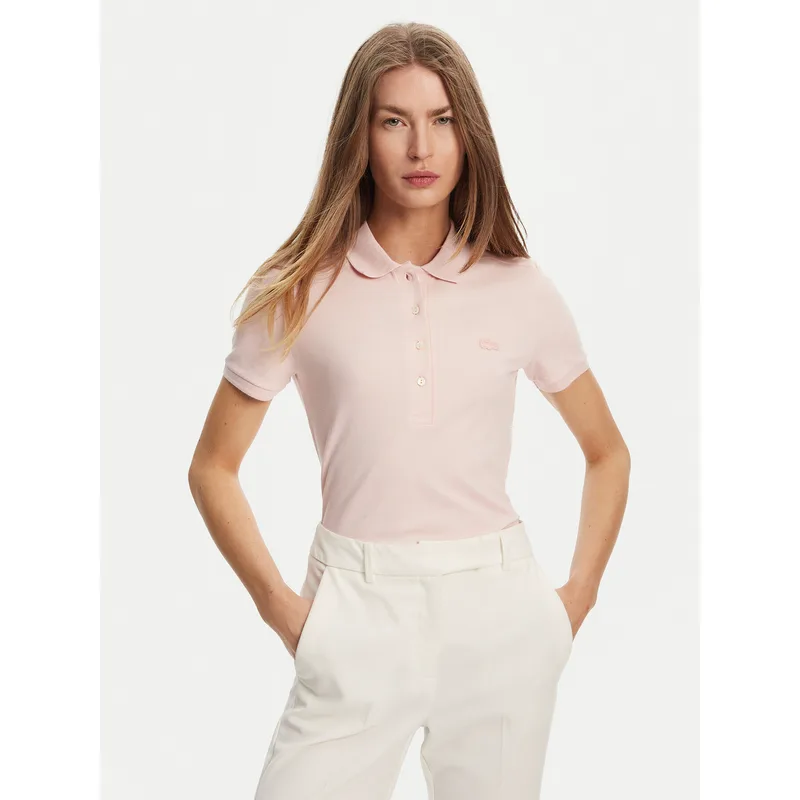 Lacoste Polo PF5462 Ροζ Slim Fit