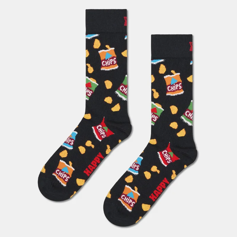 Happy Socks Chips Bag Unisex Κάλτσες (9000246496_1523)