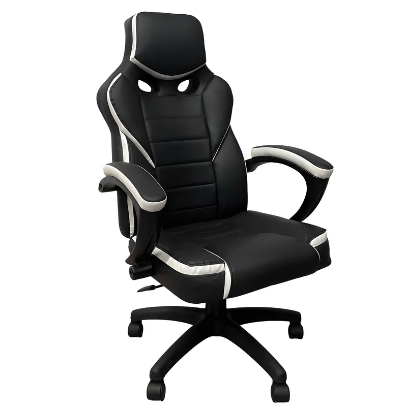 Καρέκλα Γραφείου ArteLibre Gaming ΚΛΕΟΝΙΚΗ Μαύρο/Λευκό 65x72x118-126cm