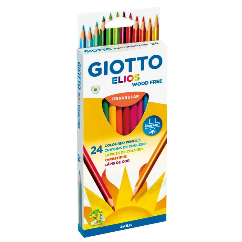 Σετ ξυλομπογιές Giotto Elios 24 τμχ