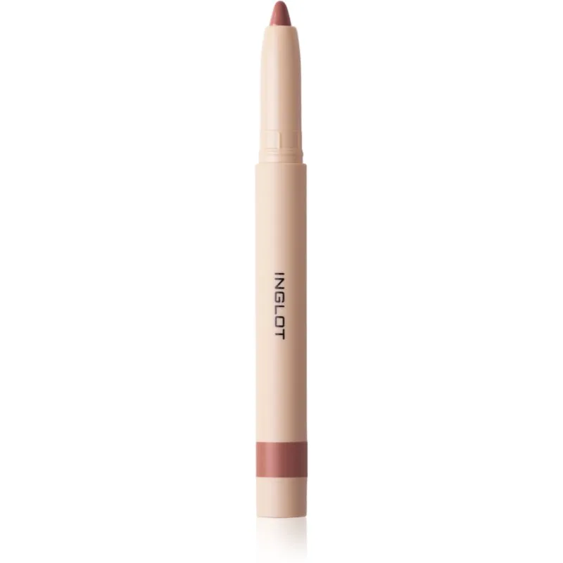 Inglot PlayInn Velvet Define Lip Pencil εντατικό μολύβι για τα χείλη απόχρωση ROSE CHOCOLATE 63 1,6 γρ