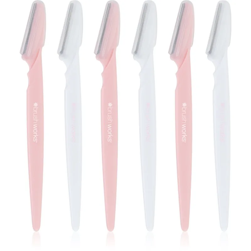 Brushworks Angled Dermaplaners ξυράφι για το πρόσωπο
