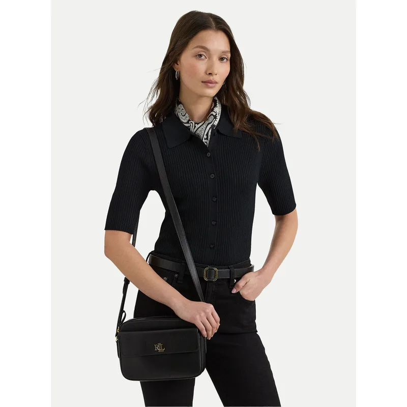Τσάντα Lauren Ralph Lauren 431926645001 Μαύρο