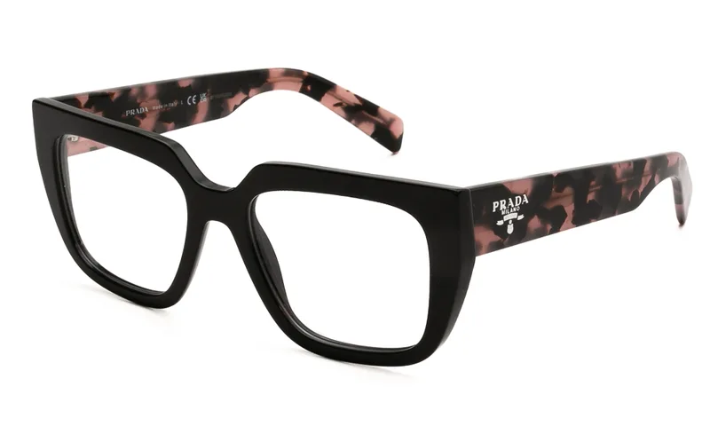 PRADA ΣΚΕΛΕΤΟΣ ΟΡΑΣΕΩΣ PRADA A03V 13P1O1 5218 A03V Μαύρο