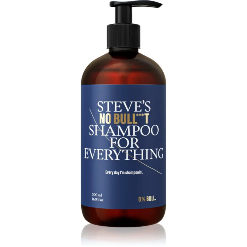 Steve's No Bull***t Shampoo For Everything σαμπουάν για μαλλιά και γένια 500 ml