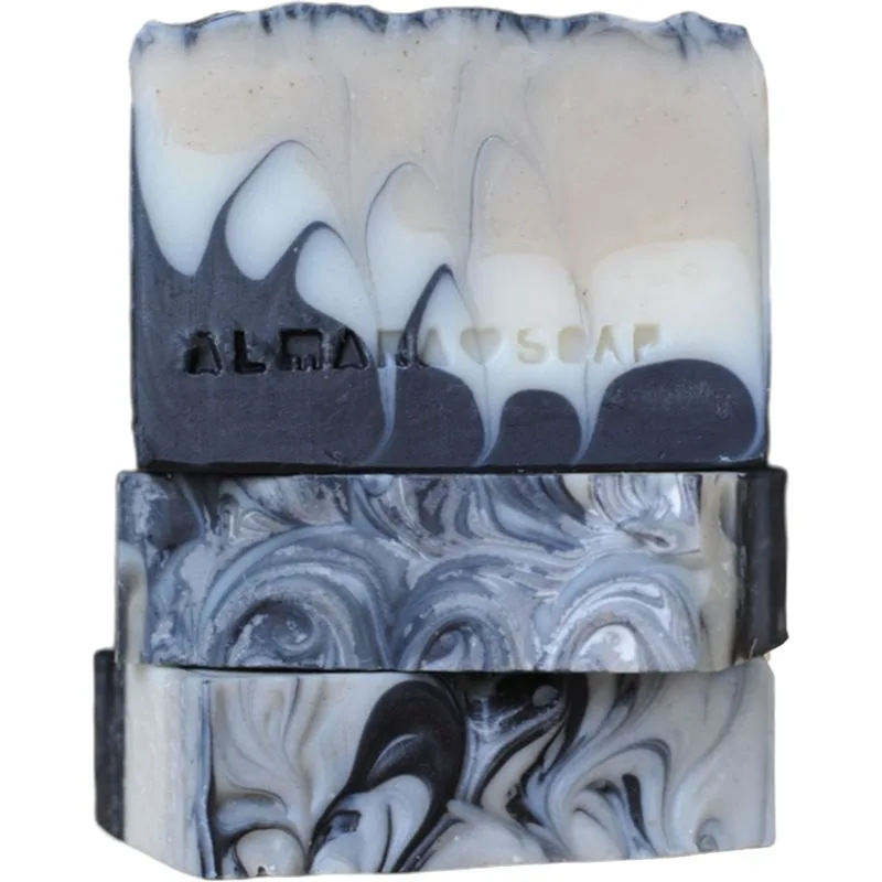 Almara Soap Natural Shave no more χειροποίητο σαμπούνι για τα μαλλιά, τα γένια και το σώμα για άντρες 90 γρ