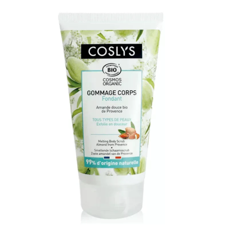 Coslys Organic Sweet Almond Dark Body Scrub 150g