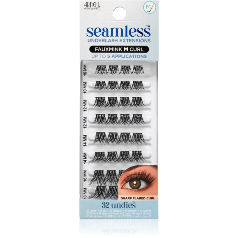 Ardell Seamless Refill Light Modern FauxMink ψεύτικες βλεφαρίδες σε τουφάκια M Curl 32 τμχ