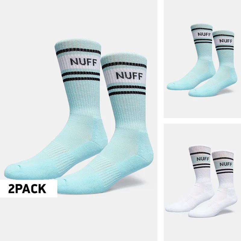 Nuff Stripy Crew 2-Pack Γυναικείες Κάλτσες (9000123433_63702)