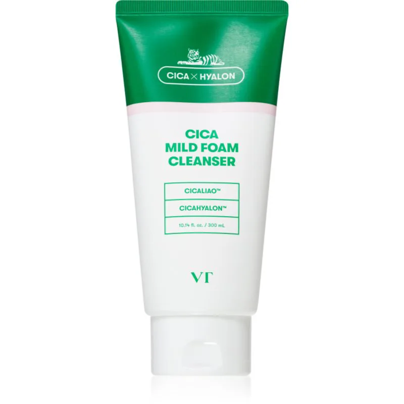 VT Cosmetics Cica Mild Foam Cleanser απαλός καθαριστικός αφρός με καταπραϋντική δράση 300 ml
