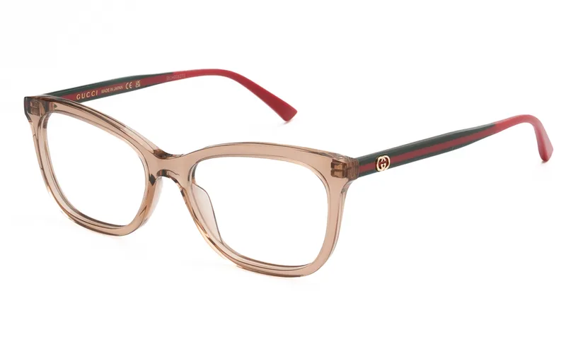 GUCCI ΣΚΕΛΕΤΟΣ ΟΡΑΣΕΩΣ GUCCI 2117O 003 5417 2117O Καφέ