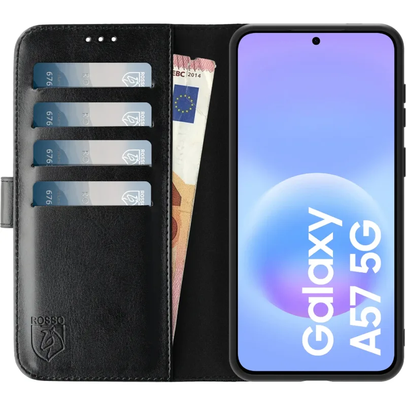 Θήκη Samsung Galaxy A57 Κόκκινο Element PU Πορτοφόλι - Black (8719246558313)