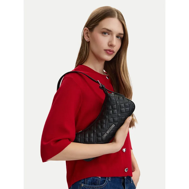 Τσάντα LOVE MOSCHINO JC4142PP0OLA000B Μαύρο