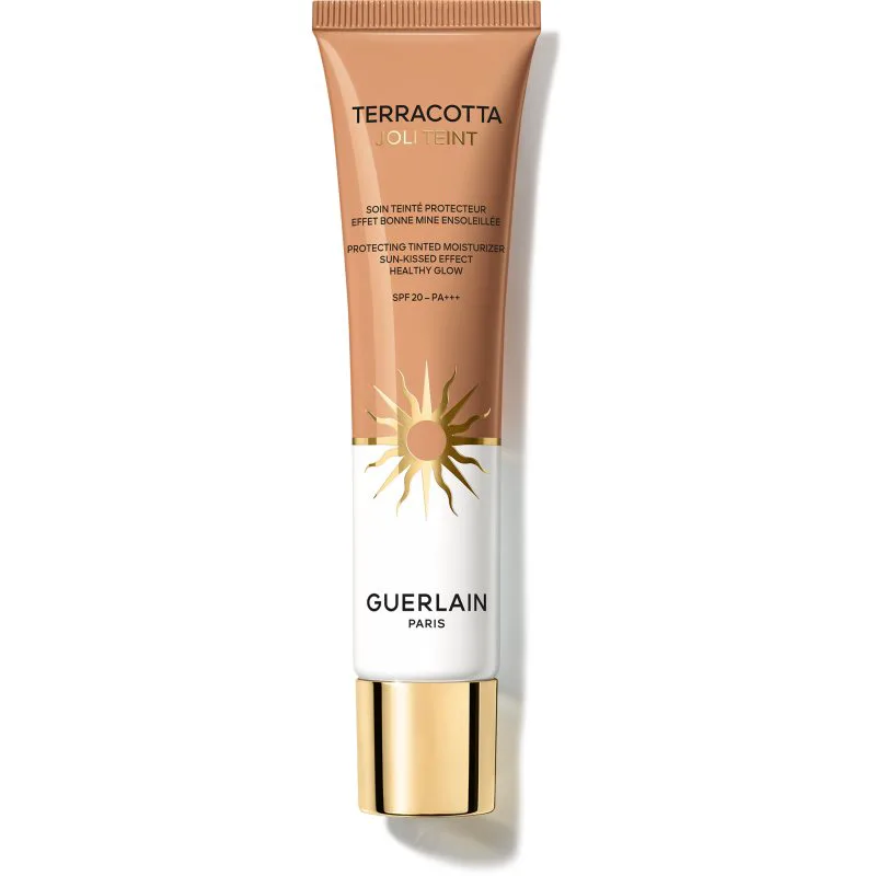 GUERLAIN Terracotta Joli Teint Protecting Tinted Moisturizer λαμπρυντικό μεικ απ για φυσική εμφάνιση SPF 20 απόχρωση 30 Sunwarm 30 ml