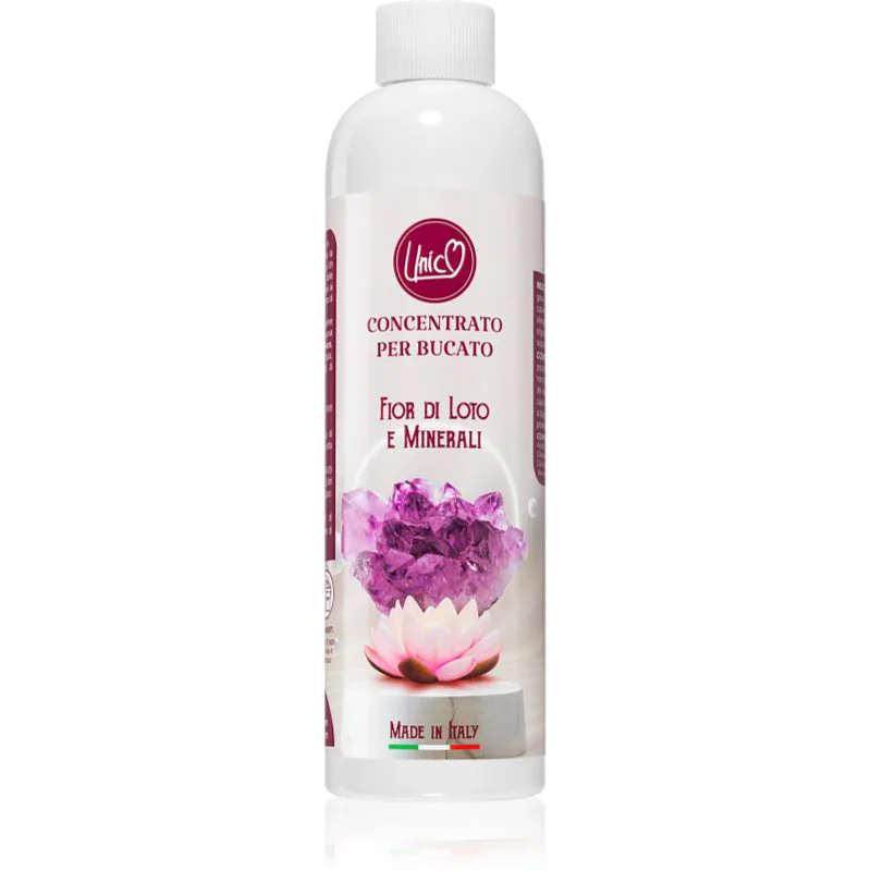 THD Unico Lotus Flower & Mineral Salts συμπυκνωμένο άρωμα για πλυντήρια ρούχων 200 ml